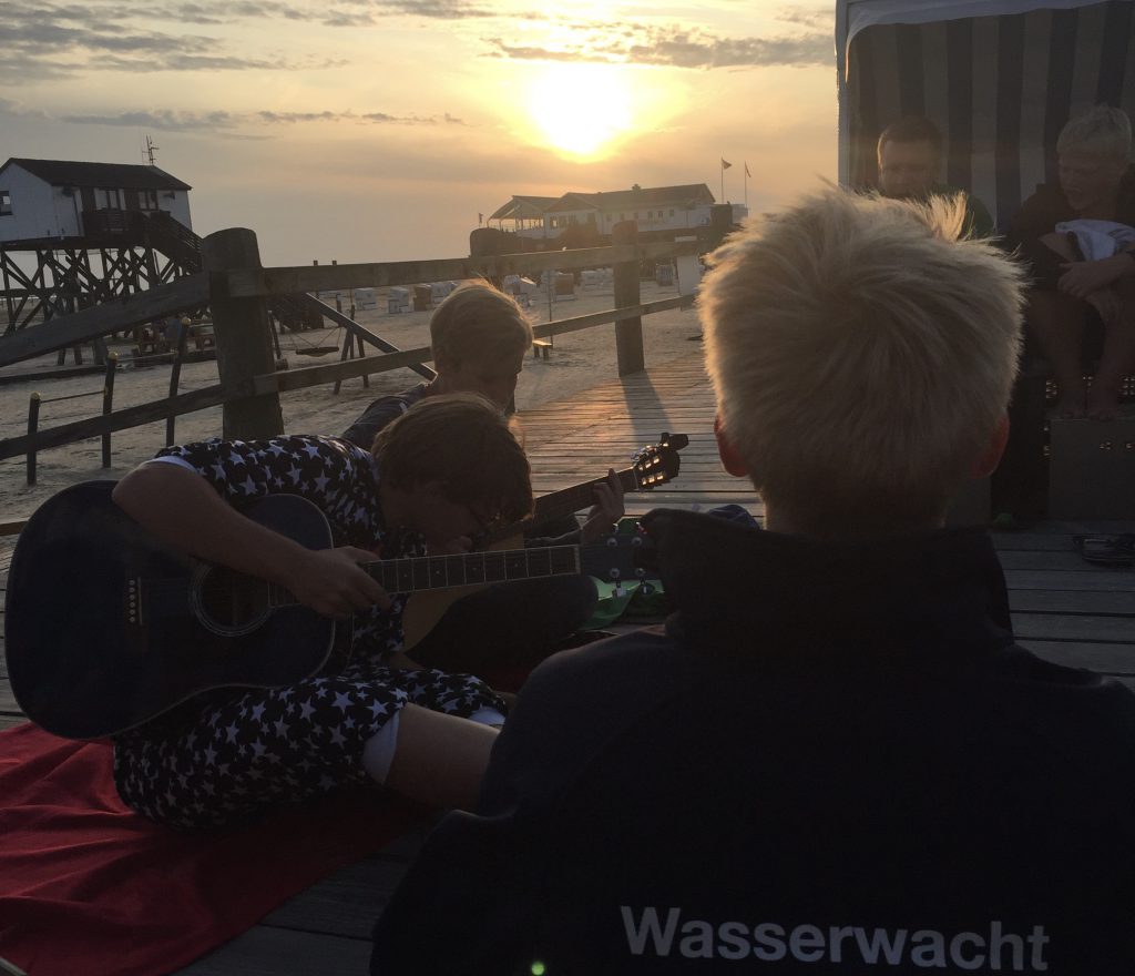 Sonnenuntergang am Meer