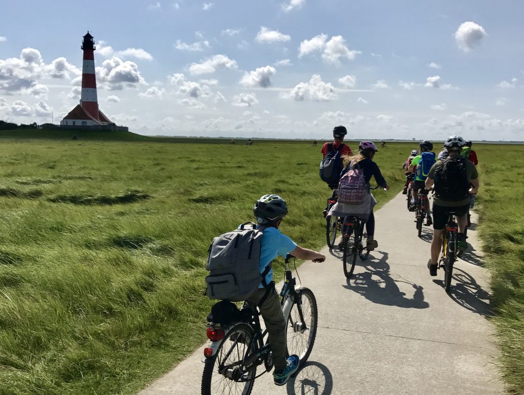 Radtour zum Westerhever Leuchtturm